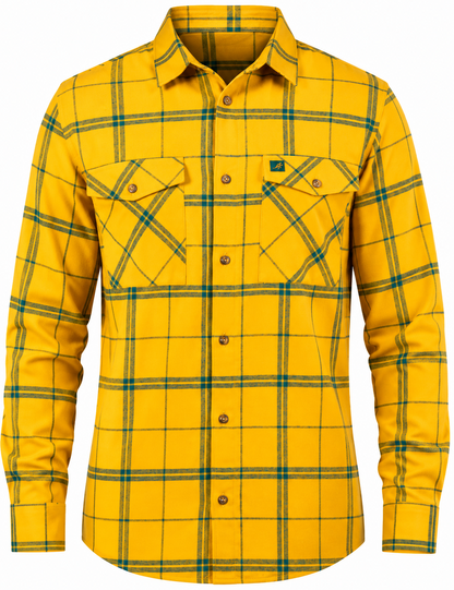 Australian Wallabies Rugby Union Mens Mustang Flannel Shirt