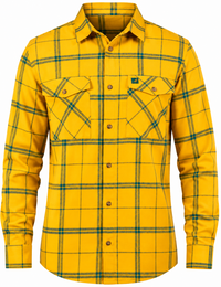 Australian Wallabies Rugby Union Mens Mustang Flannel Shirt