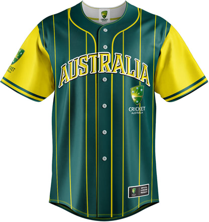 Cricket Australia 2026 Cricket Mens Slugger Baseball Shirt