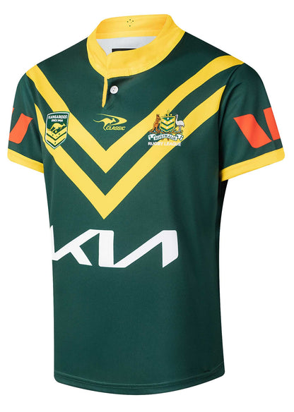 Australian Kangaroos 2026 NRL Kids On Field Jersey
