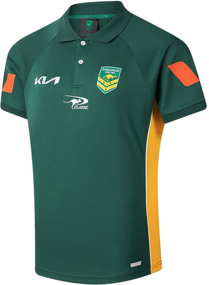 Australian Kangaroos 2026 NRL Mens Media Polo Shirt
