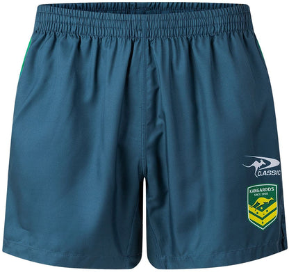 Australian Kangaroos 2026 NRL Mens Gym Shorts