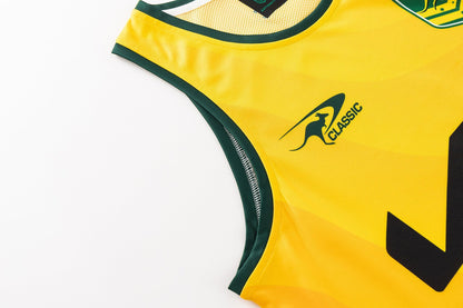 Australian Kangaroos 2026 NRL Mens Alternate Training Singlet