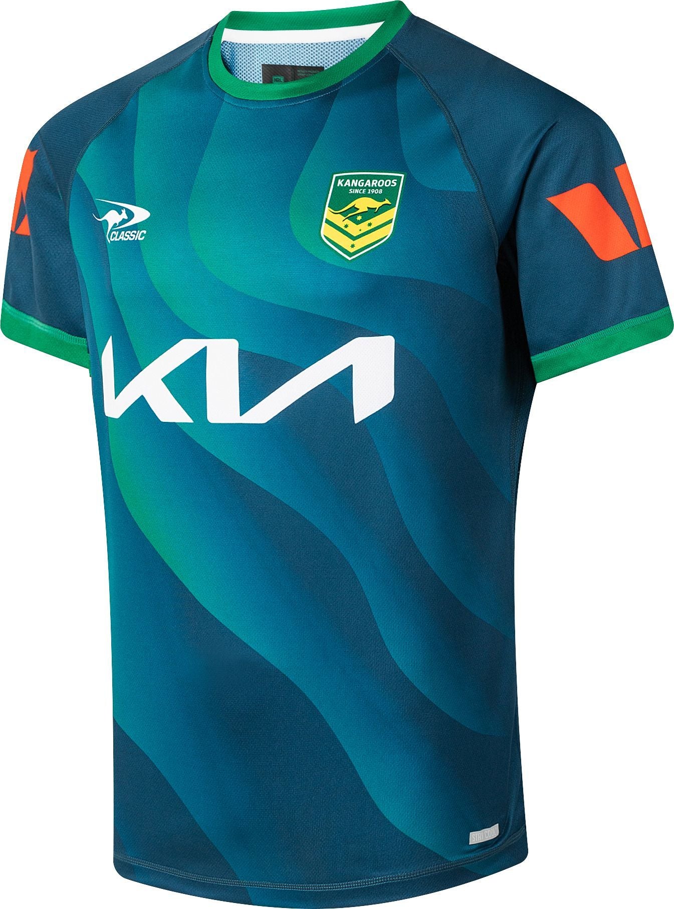 Australian Kangaroos 2026 NRL Mens Warm Up Tee