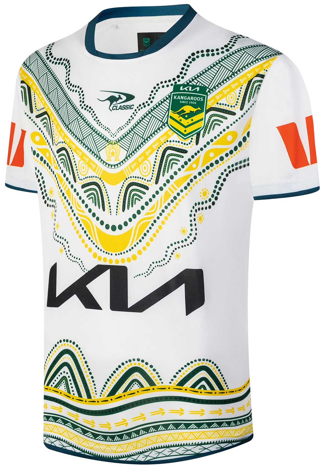 Australian Kangaroos 2026 RLWC Mens Indigenous Jersey