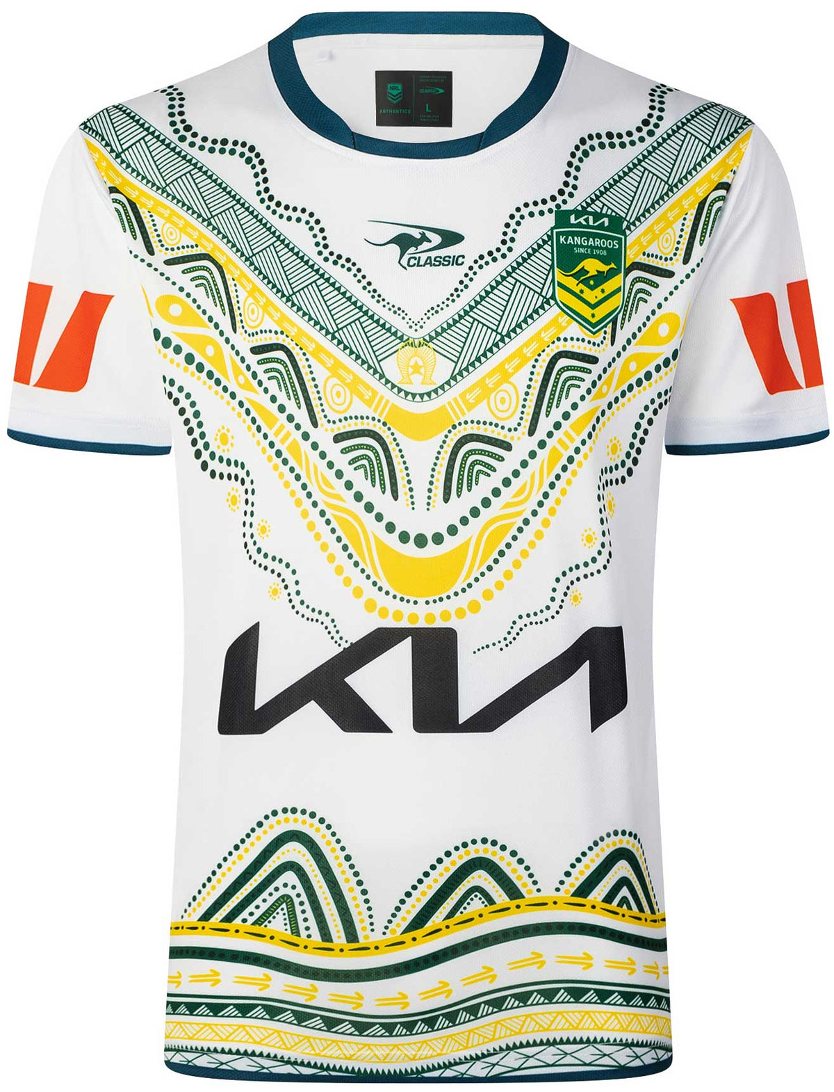 Australian Kangaroos 2026 RLWC Mens Indigenous Jersey
