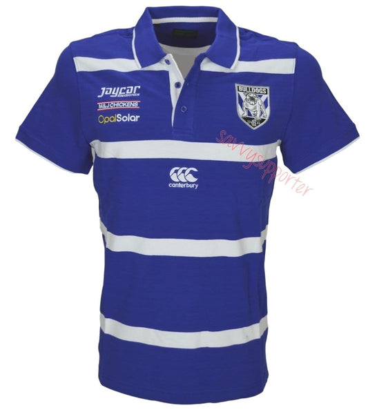 Canterbury Bulldogs Media Polo Shirt Size S ONLY