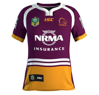 Brisbane Broncos NRL Ladies Home Jersey