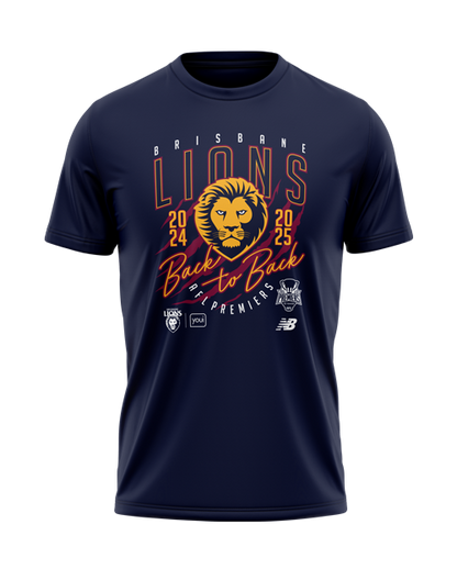 Brisbane Lions 2025 AFL Mens New Balance Premiers Shirt  *PRESALE*