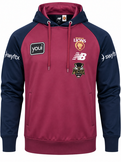 Brisbane Lions 2025 AFL Mens Premiers Hoodie