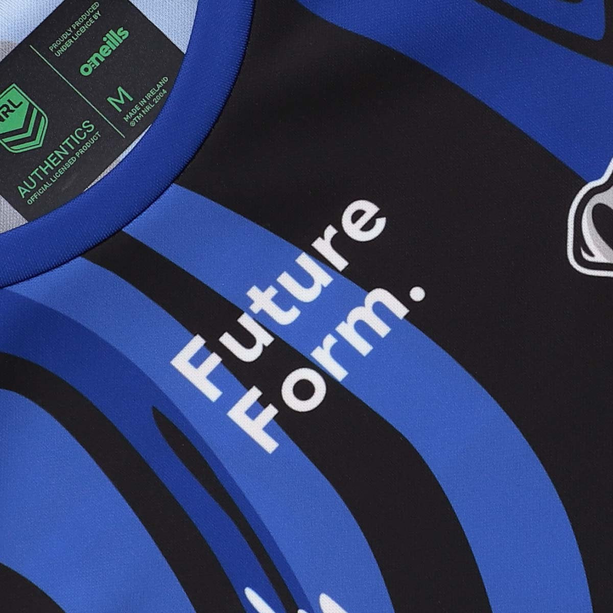 Canterbury Bulldogs 2026 NRL Mens Blue Training Shirt