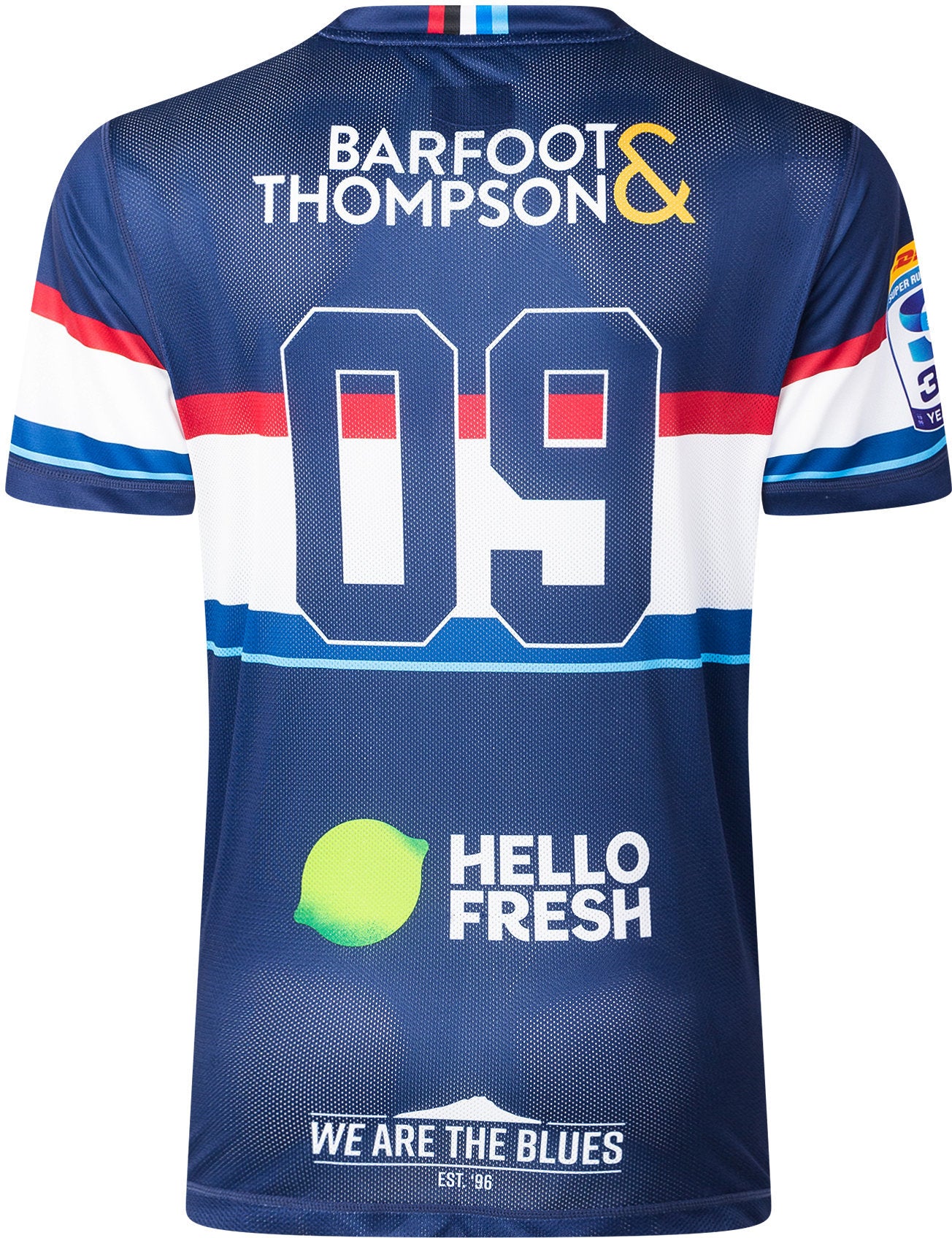 Auckland Blues 2026 Rugby Union Mens Navy Training Shirt