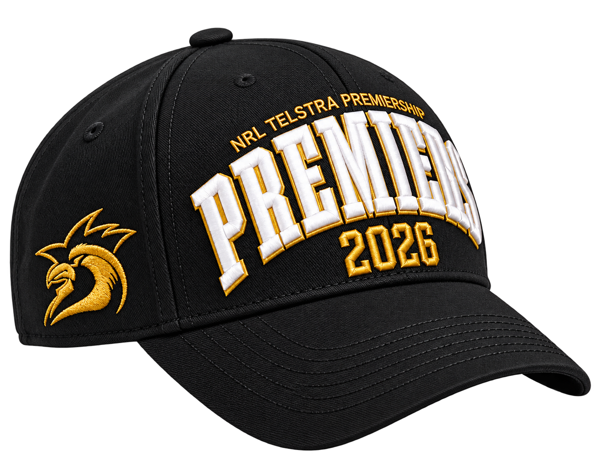 Sydney Roosters 2026 NRL Mens Premiers Cap *PRESALE*