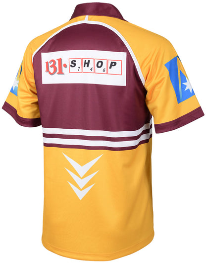 Brisbane Broncos NRL Mens 1999 Alternate Retro Jersey