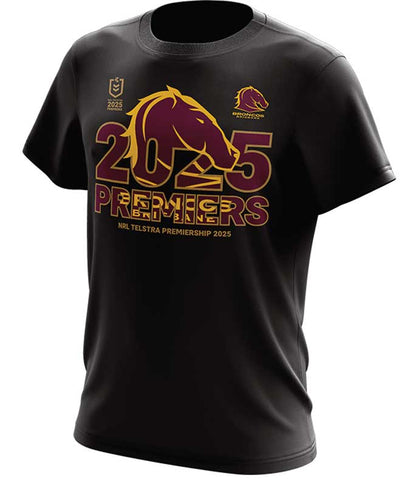 Brisbane Broncos 2025 NRL Mens Premiers Shirt