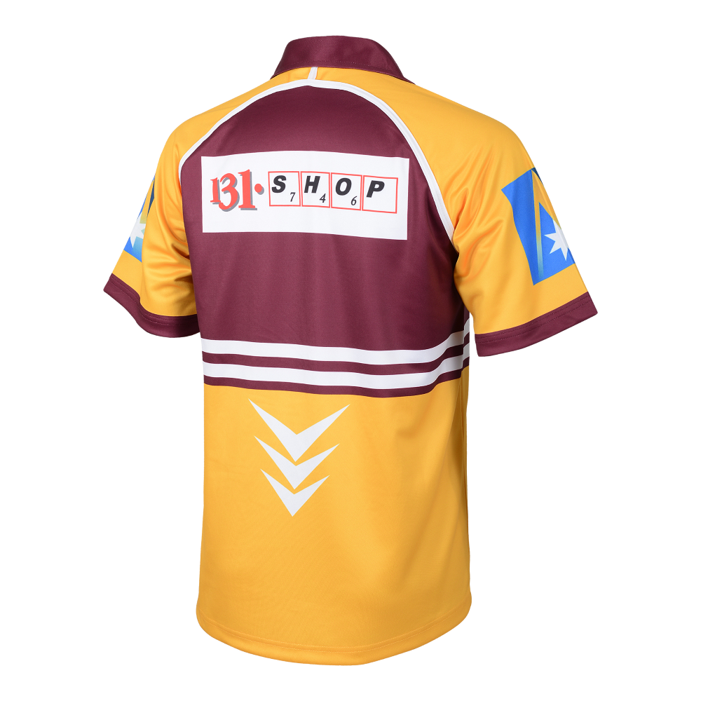 Brisbane Broncos 2025 NRL Mens 1999 Alternate Retro Jersey