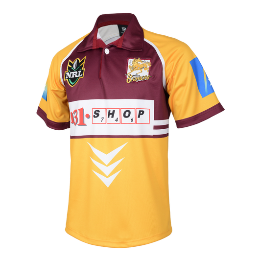 Brisbane Broncos 2025 NRL Mens 1999 Alternate Retro Jersey