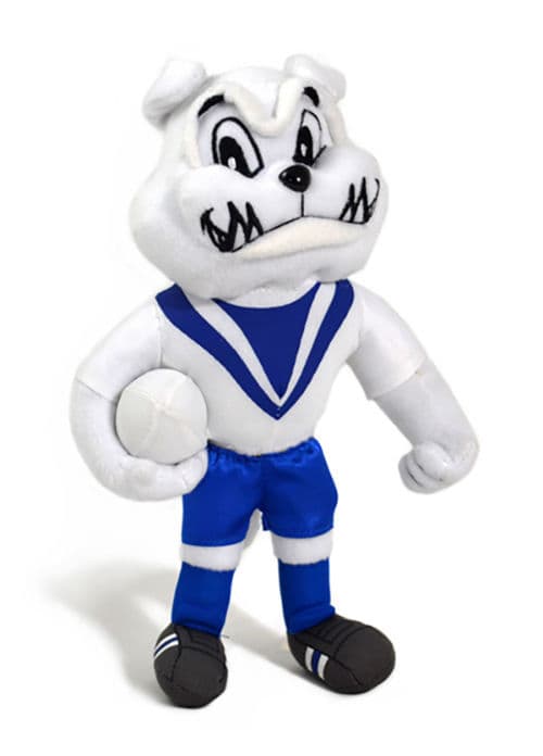 Canterbury Bulldogs NRL 28cm Plush Mascot Toy
