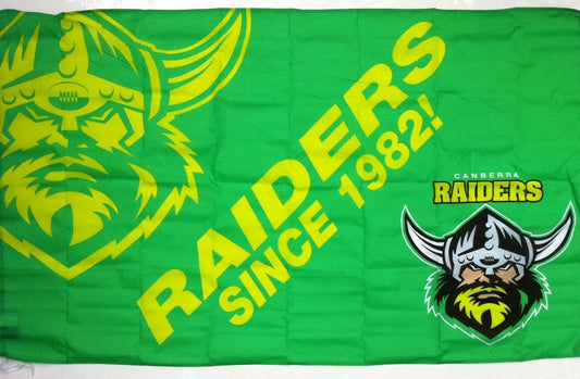 Canberra Raiders LARGE Flag 90 x 150cm ABSOLUTELY HUGE!