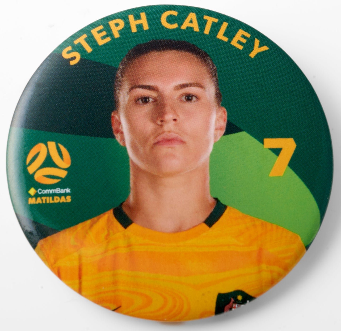 Australian Matildas 2026 Football Player Badge Steph Catley