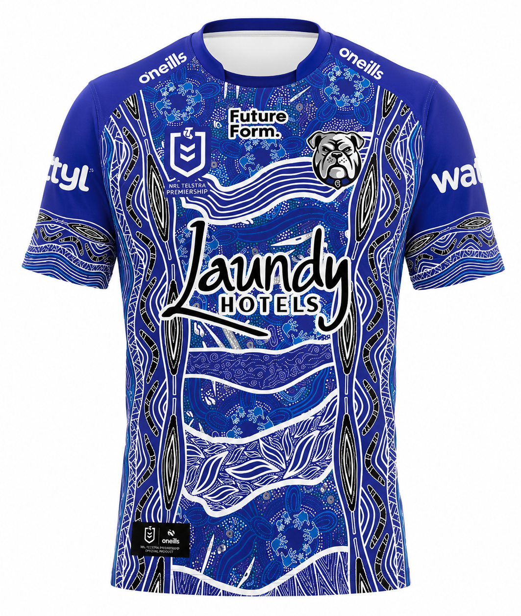 Canterbury Bulldogs 2026 NRL Kids Indigenous Jersey