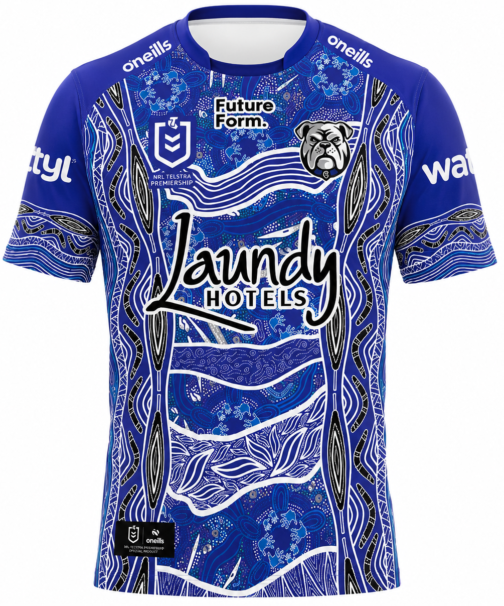Canterbury Bulldogs 2026 NRL Mens Indigenous Jersey