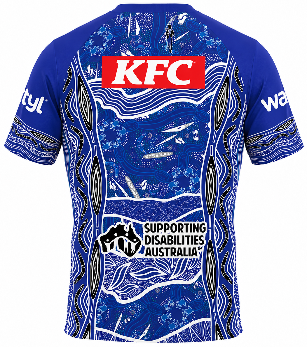 Canterbury Bulldogs 2026 NRL Mens Indigenous Jersey