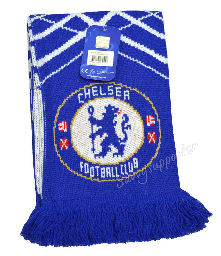 Chelsea FC EPL Football Soccer Licensed Apex Jacquard Scarf