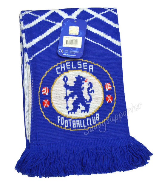 Chelsea FC EPL Football Soccer Licensed Apex Jacquard Scarf