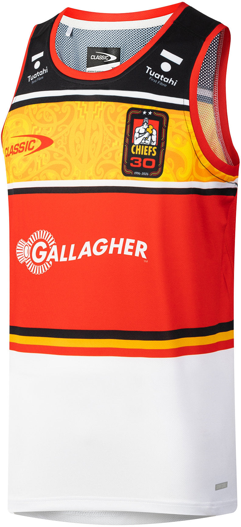 Waikato Chiefs 2026 Rugby Union Mens White Training Singlet