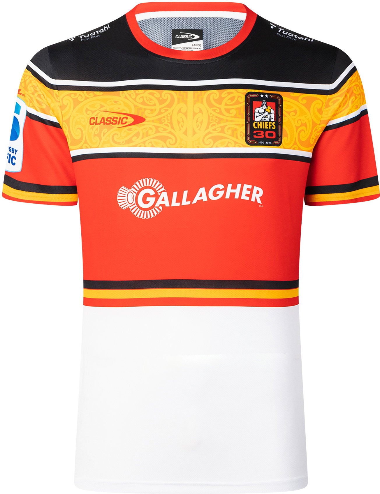 Waikato Chiefs 2026 Rugby Union Mens White Training Shirt