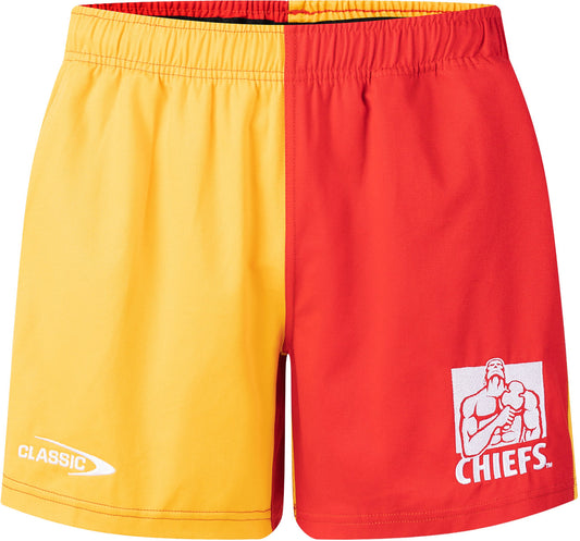 Waikato Chiefs 2026 Rugby Union Mens Drill Rugby Shorts