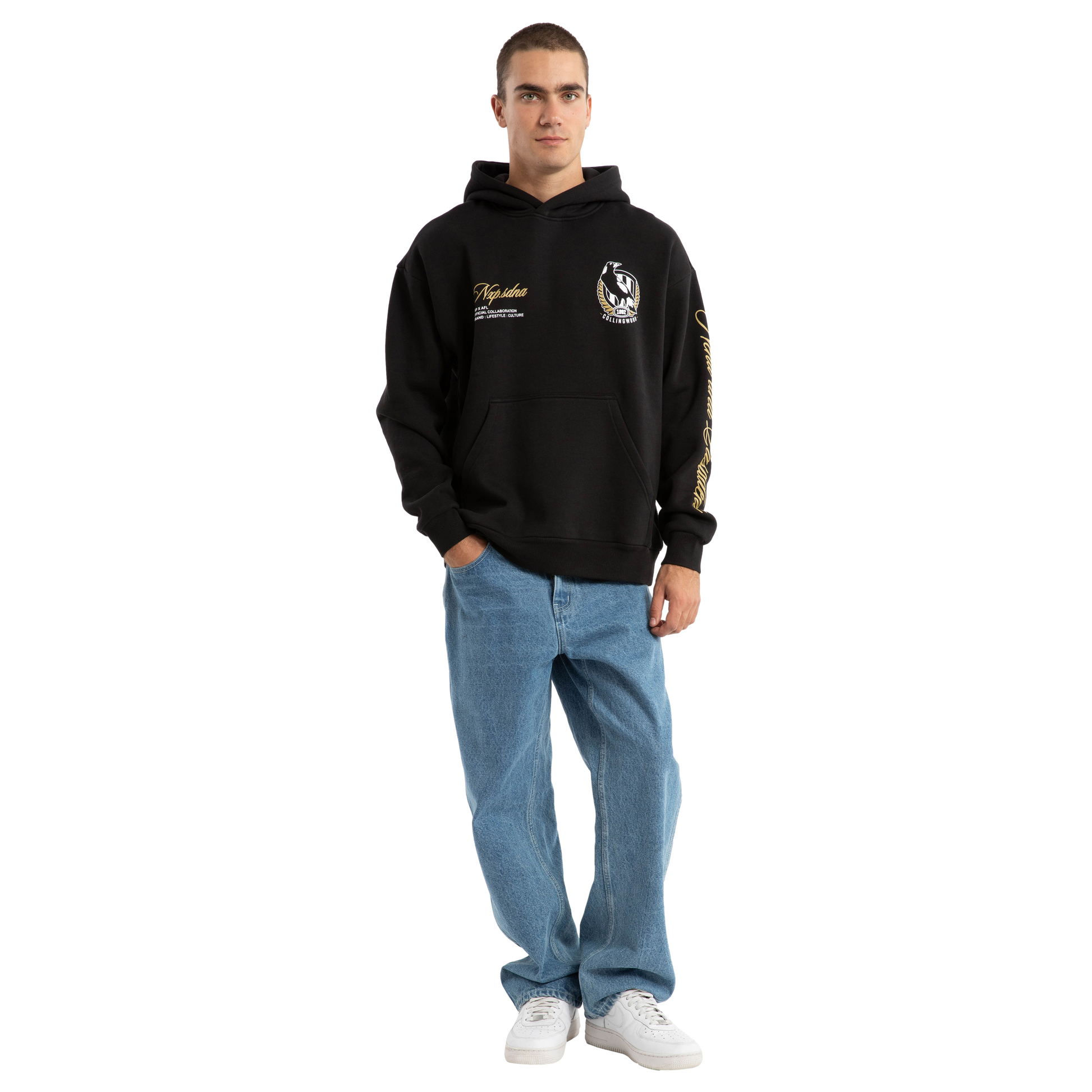 Collingwood Magpies 2026 AFL Mens Season Hoodie