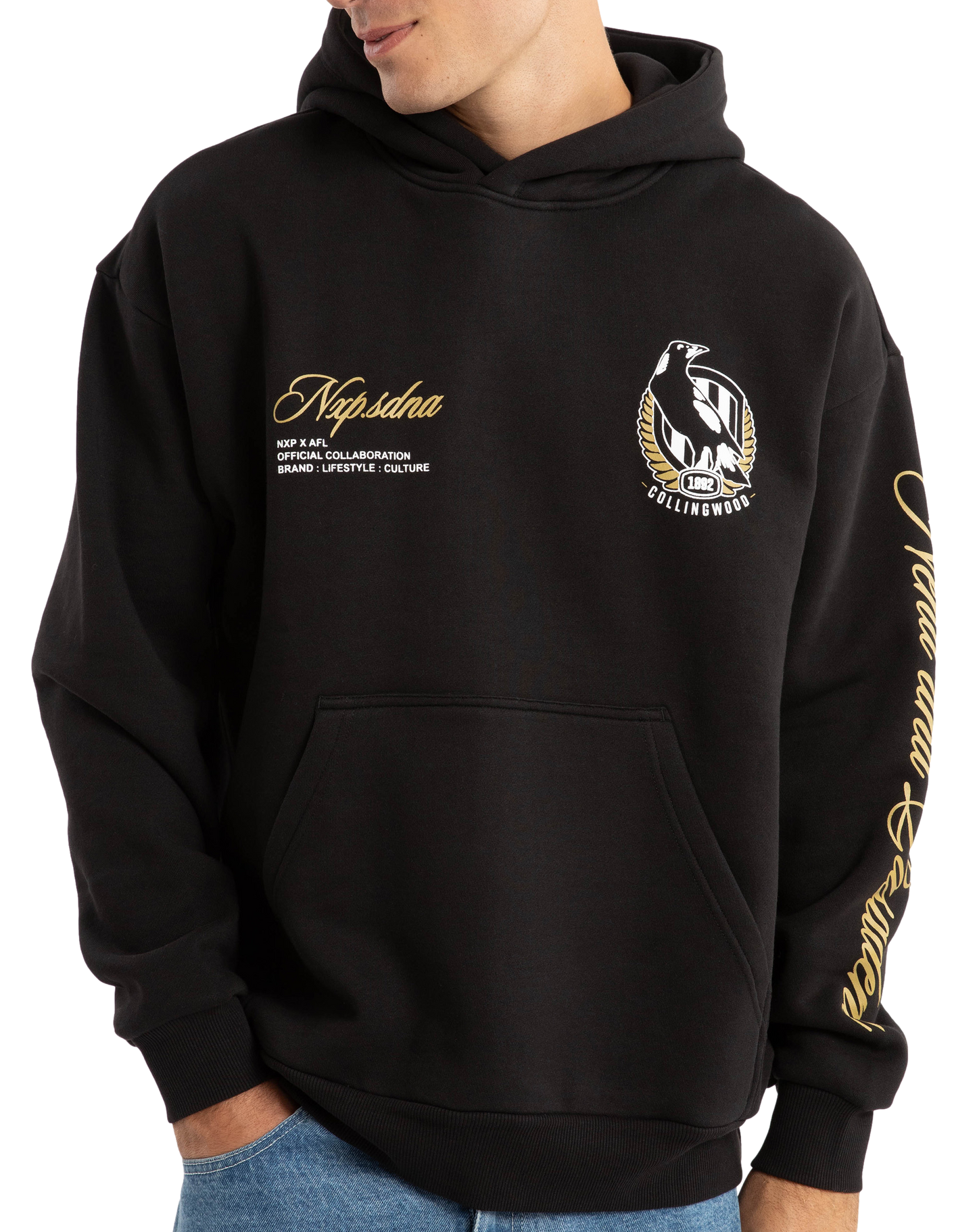 Collingwood Magpies 2026 AFL Mens Season Hoodie