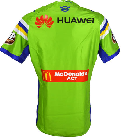 Canberra Raiders Player Issue Home Jersey