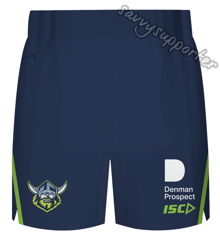 Canberra Raiders NRL ISC Training Shorts