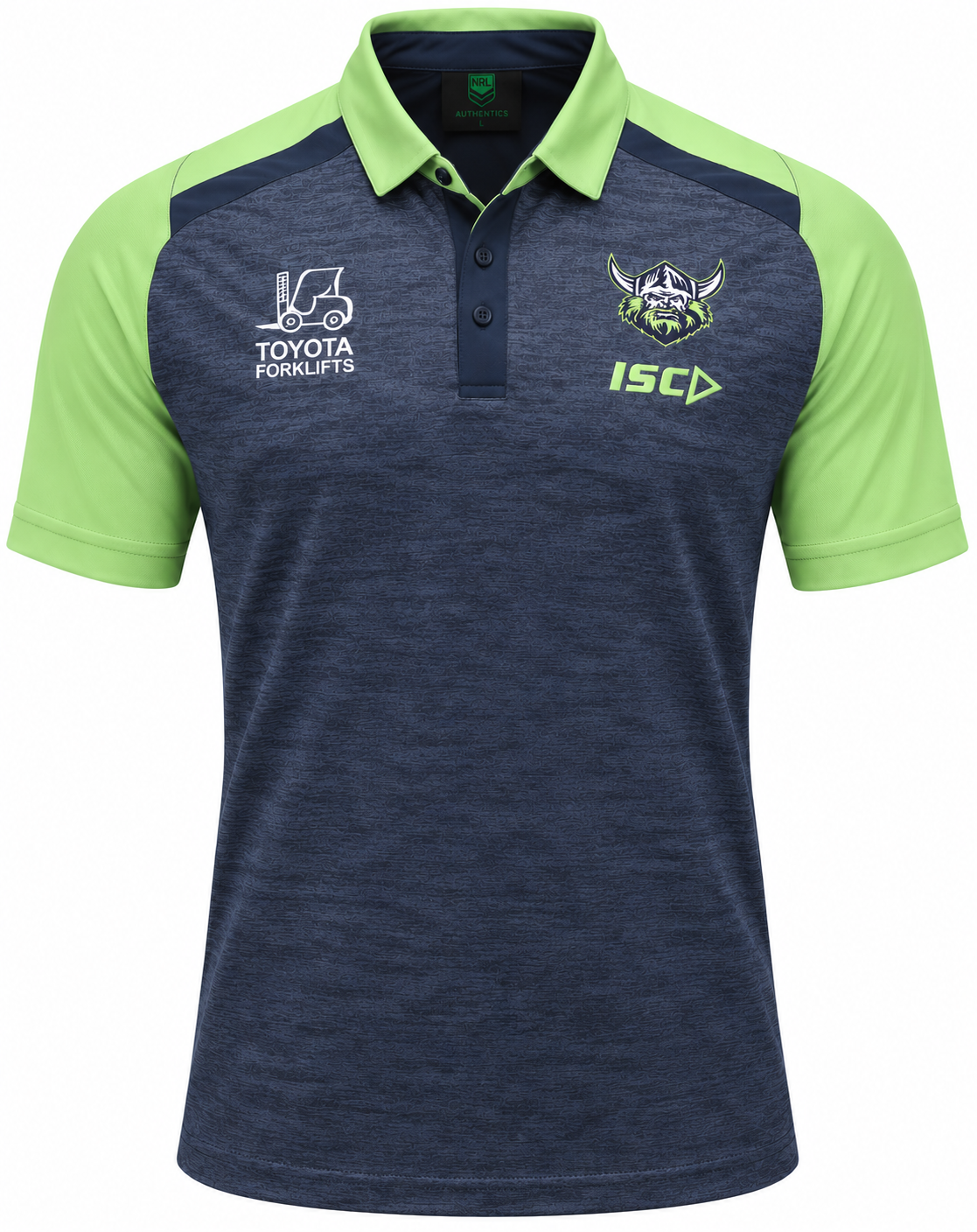 Canberra Raiders NRL Mens Navy Polo Shirt