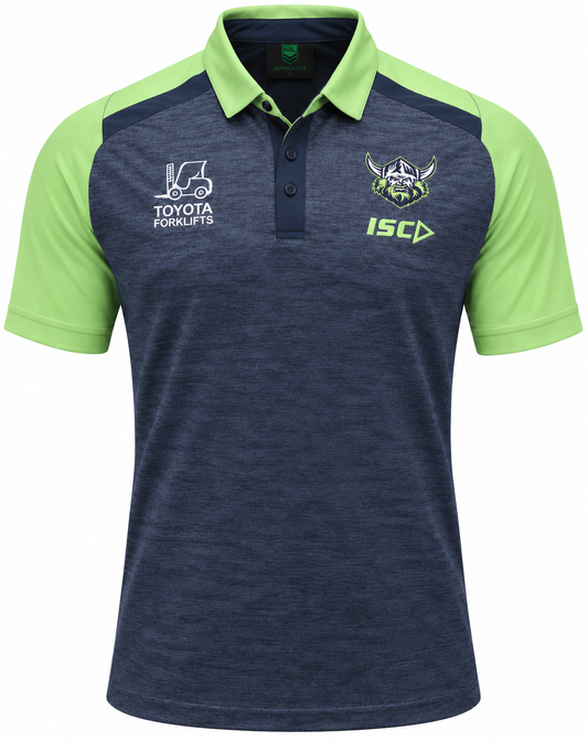 Canberra Raiders NRL Mens Navy Polo Shirt
