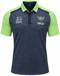 Canberra Raiders NRL Mens Navy Polo Shirt