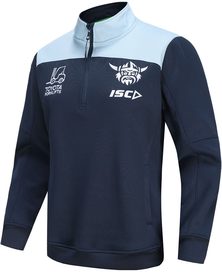 Canberra Raiders 2024 NRL Ladies 1/4 Zip Fleece Hoodie