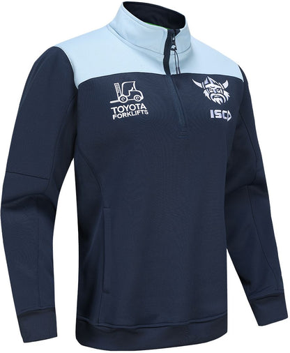 Canberra Raiders 2024 NRL Ladies 1/4 Zip Fleece Hoodie