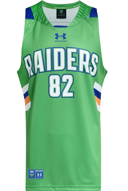 Canberra Raiders 2026 NRL ISC Mens Basketball Singlet