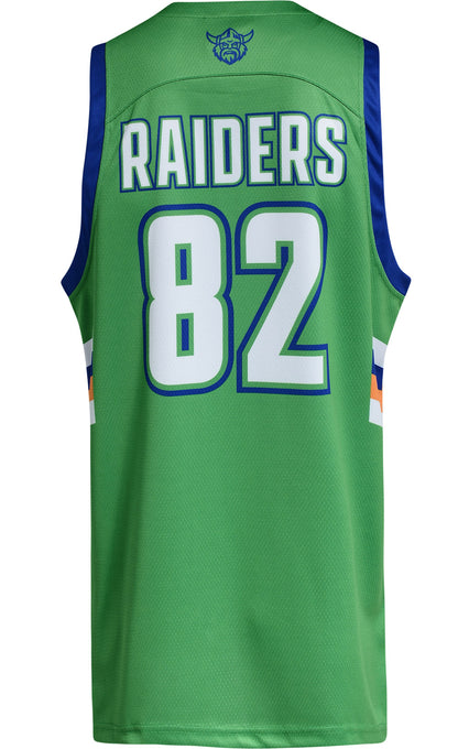 Canberra Raiders 2026 NRL ISC Mens Basketball Singlet