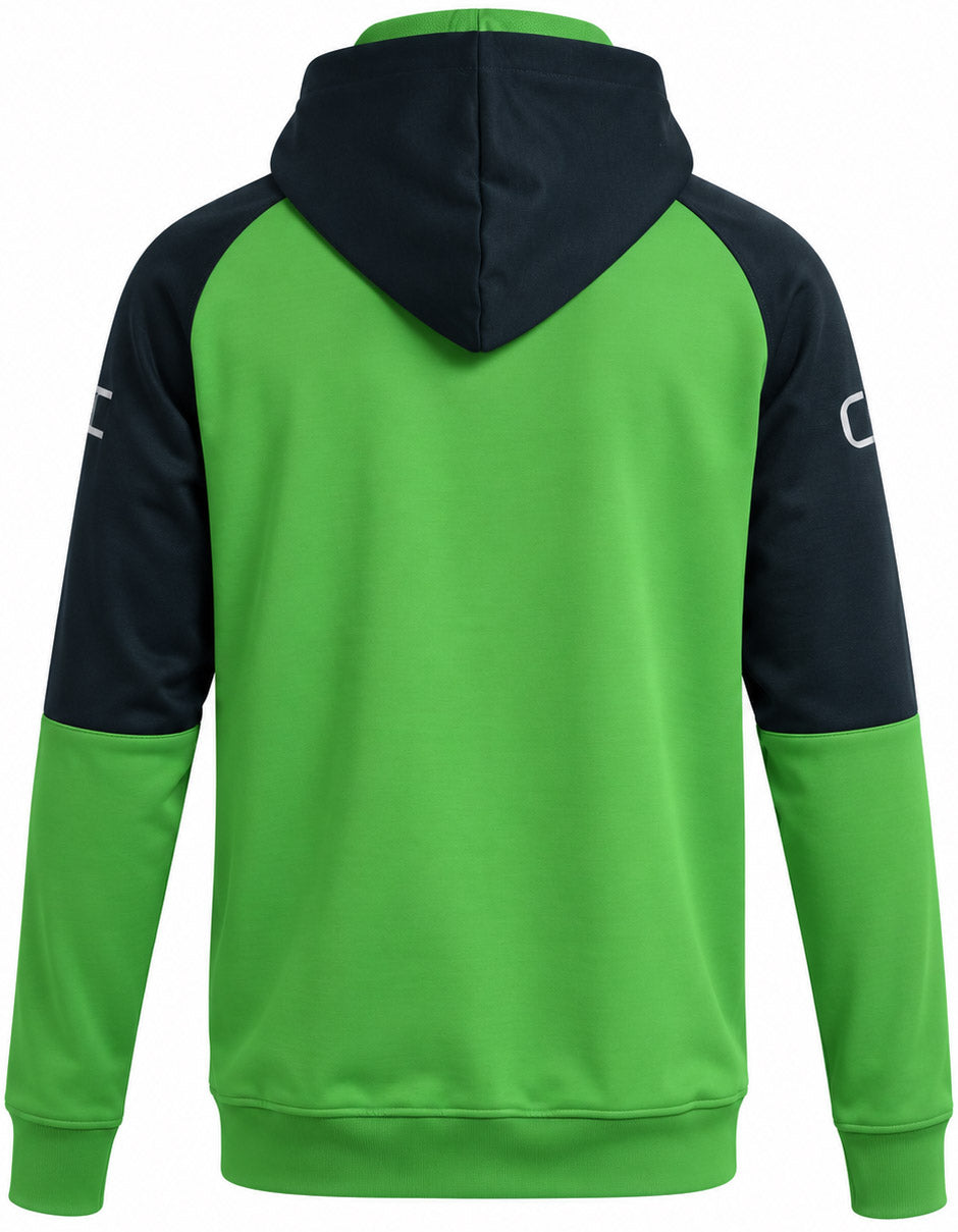 Canberra Raiders 2026 NRL Mens Green Tech Hoodie