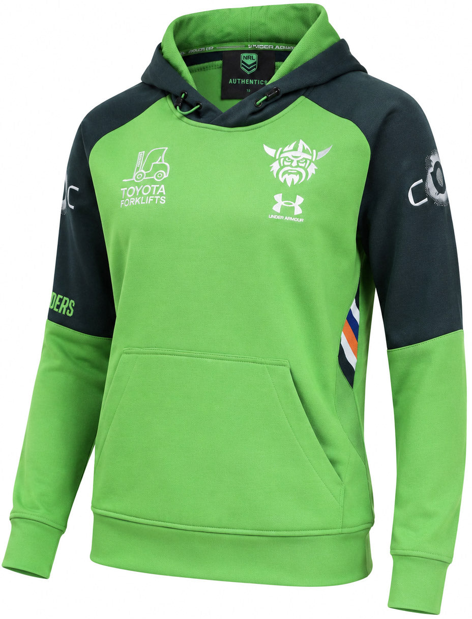Canberra Raiders 2026 NRL Ladies Green Tech Hoodie