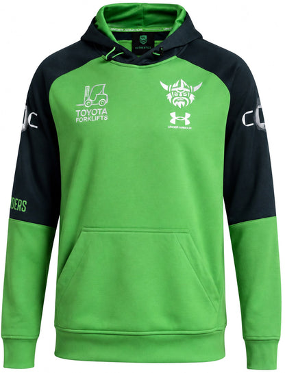 Canberra Raiders 2026 NRL Mens Green Tech Hoodie