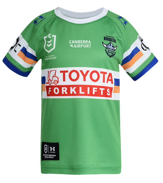 Canberra Raiders 2026 NRL Toddler Home Jersey Set *PRESALE*