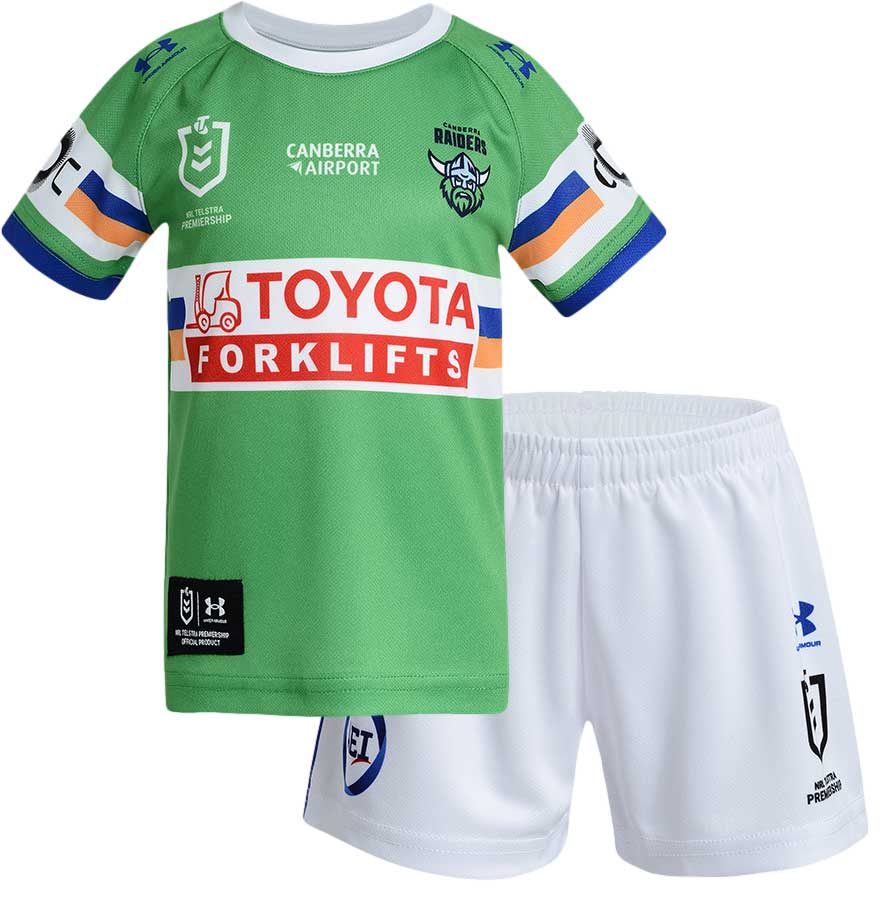 Canberra Raiders 2026 NRL Toddler Home Jersey Set *PRESALE*