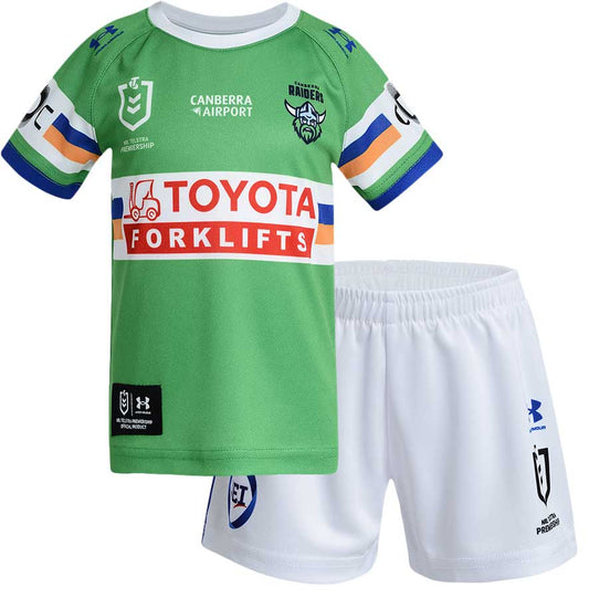 Canberra Raiders 2026 NRL Toddler Home Jersey Set *PRESALE*