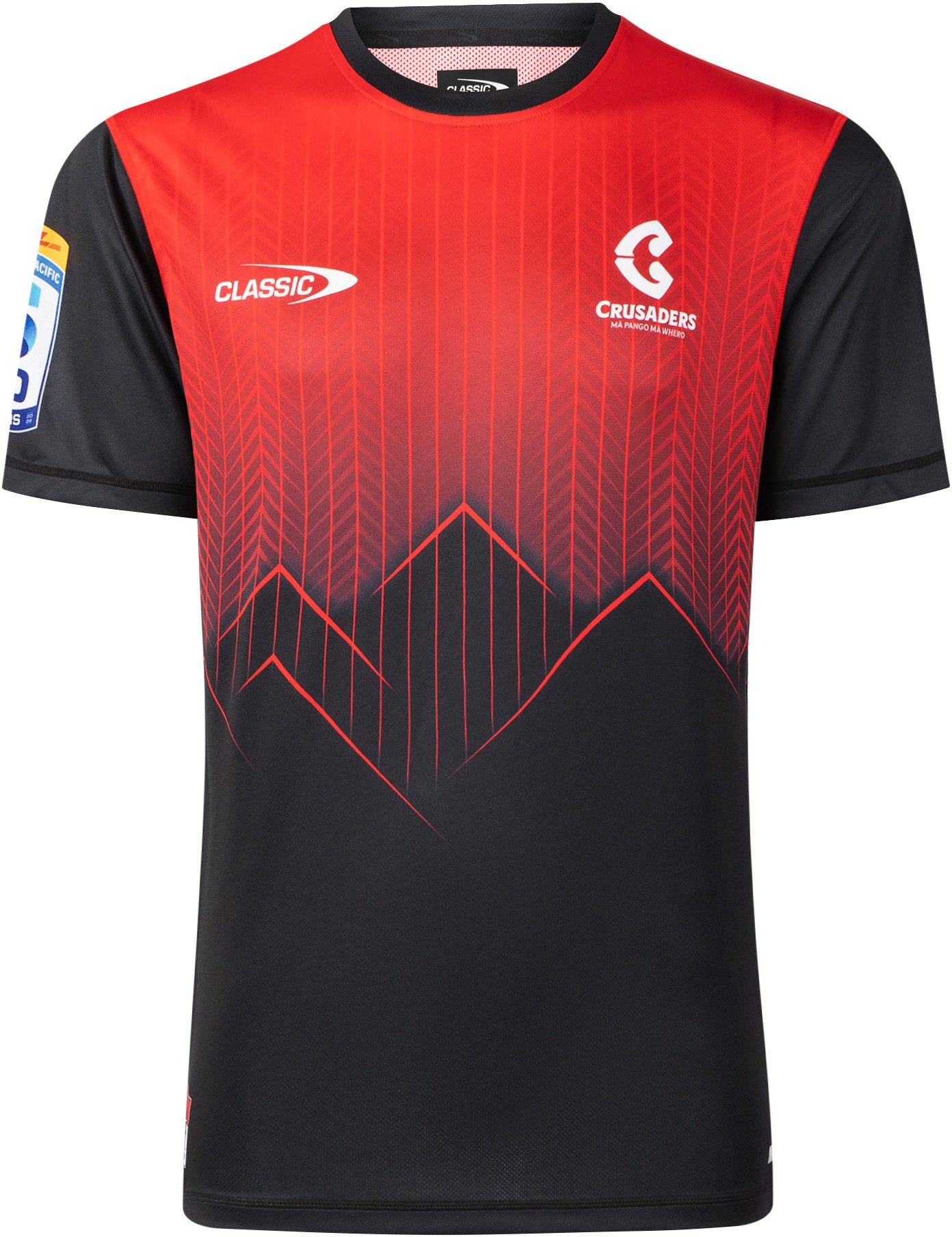 Canterbury Crusaders 2026 Rugby Union Mens Black Training Shirt